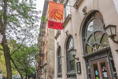 New York Public Library's 67th Street branch on the Upper East Side. 