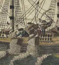 Boston Tea Party  W.D. Cooper. "Boston Tea Party." Courtesy of Wikipedia Commons. In book: The History of North America. London: E. Newberry, 1789. Engraving.