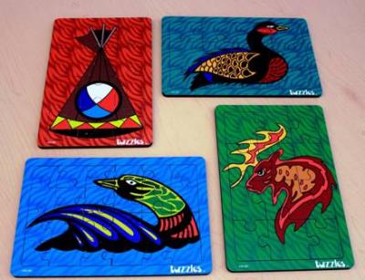 Indigenous imagery puzzles
