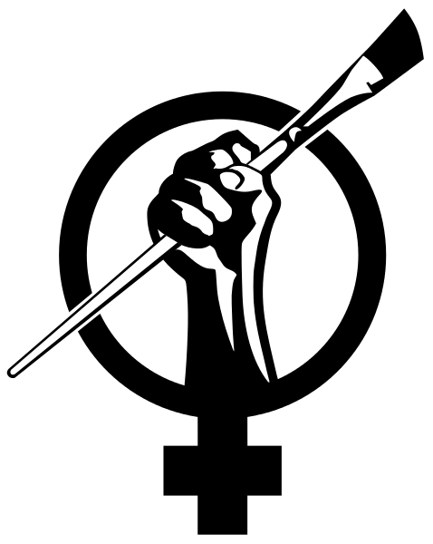Art+Feminism logo, Photo credit: Wikimedia Foundation / The Red Project